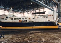 AP1-88 hovercraft with the Scandinavian company SAS